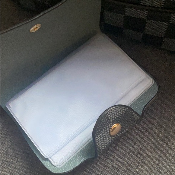 Checkered Crossbody bag and card case - Picture 5 of 5